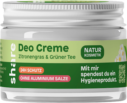 Deocreme Zitronengras und Grüner Tee share