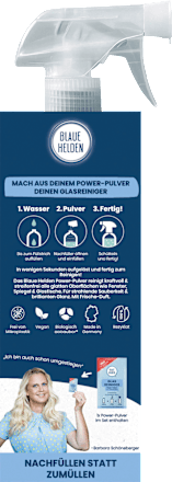 Glasreiniger Starterset Blaue Helden