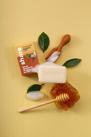 Stückseife Sheabutter & Honigduft share