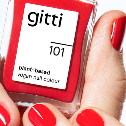 Nagellack Plant Based 101 Feuerrot gitti