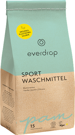 Sportwaschmittel Pulver Pamela Reif  everdrop