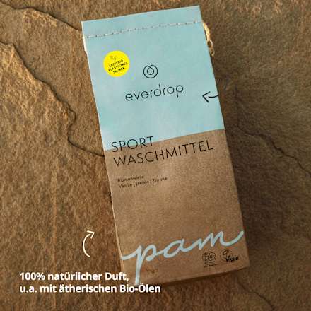 Sportwaschmittel Pulver Pamela Reif  everdrop
