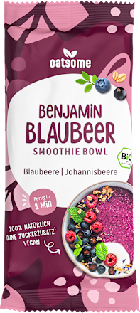 Benjamin Blaubeer Smoothie Bowl oatsome