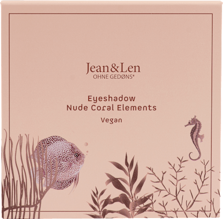 Lidschatten Palette Nude Coral Elements Jean&Len