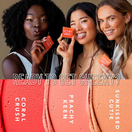 Blush Let's Get Cheeky, Coral Crush Gender X Beauty