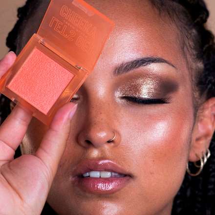 Blush Let's Get Cheeky, Peachy Keen Gender X Beauty