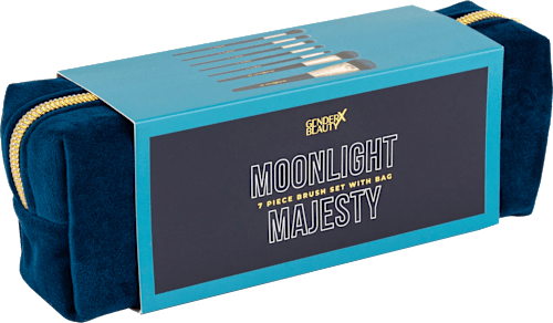 Pinselset Extravaganza 7tlg mit Tasche Gender X Beauty