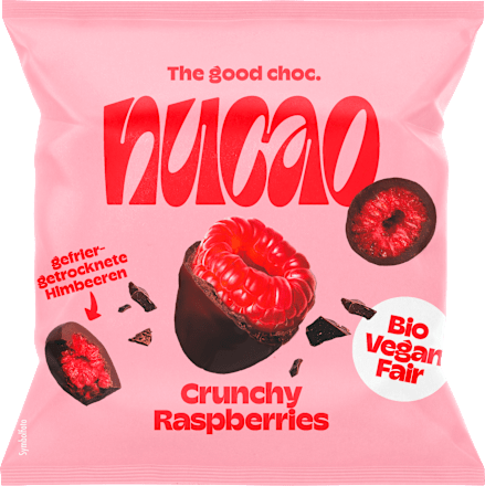 Trockenfrüchte Crunchy Raspberries nucao