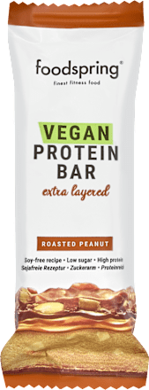 Proteinriegel Vegan Roasted Peanut foodspring