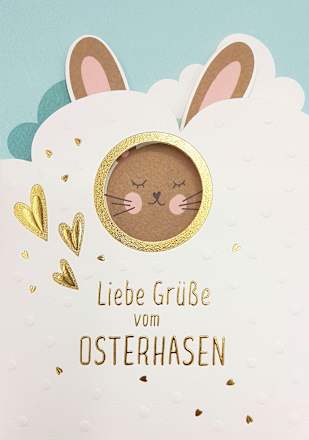 Grußkarte Ostern Langohr CACTUS