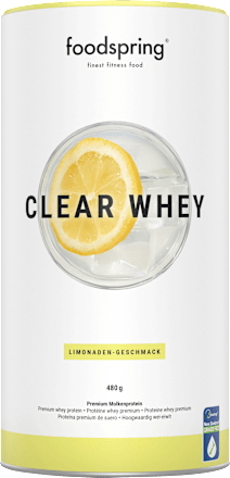Whey Proteinpulver Clear Limonaden-Geschmack foodspring