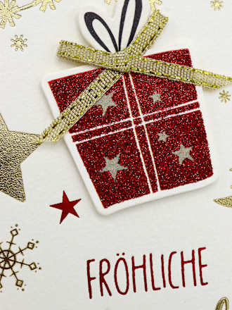 Grußkarte Weihnachten Paket CACTUS