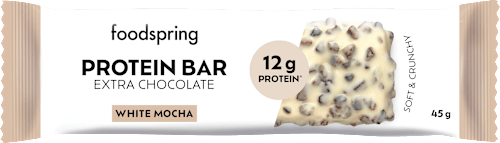 Proteinriegel Chocolate White Mocha foodspring