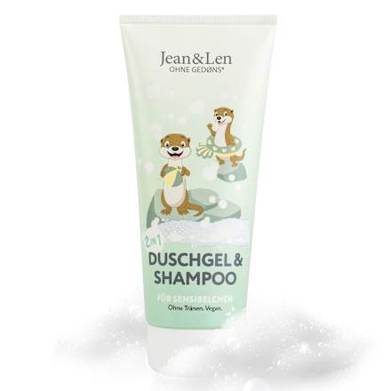 Kinder Dusche & Shampoo 2in1  Sensibelchen Jean&Len
