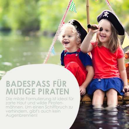 Kinder Dusche & Shampoo 2in1  Piraten Jean&Len