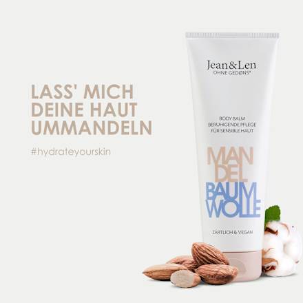 Bodylotion Mandel Baumwolle Jean&Len