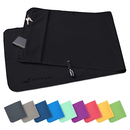 Handtuch Fitness Schwarz keine Marke
