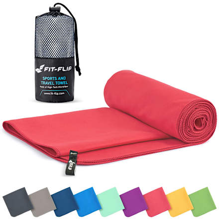 Handtuch Mikrofaser Koralle keine Marke