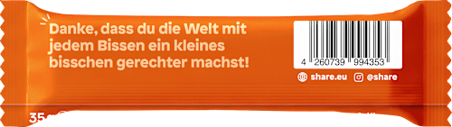 Nussriegel, Schoko Peanutbutter share