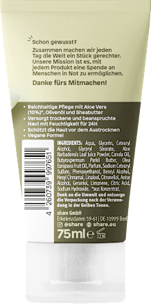 Handcreme Aloe Vera & Olive, sehr trockene Haut share