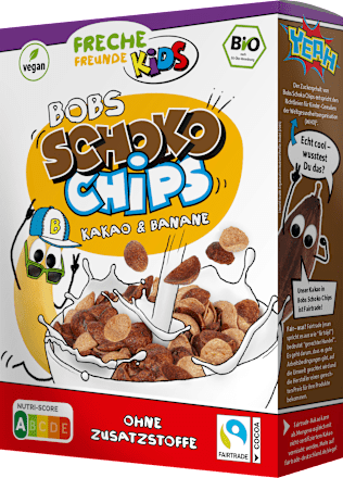 Kindermüsli Schoko Chips Kakao & Banane, ab 3 Jahren Freche Freunde