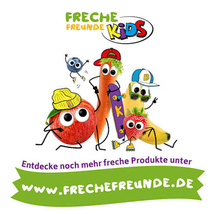 Kindermüsli Apfel-Zimt-Kugeln, ab 3 Jahren Freche Freunde