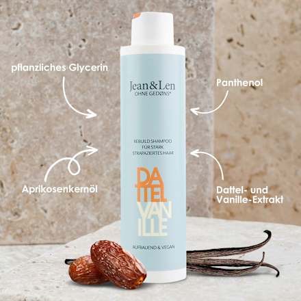 Shampoo Repair Dattel & Vanille Jean&Len