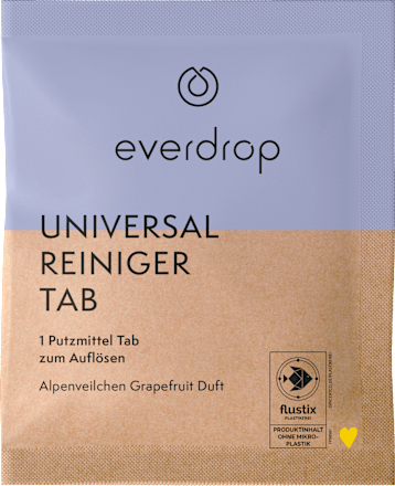 Allzweckreiniger Tabs Alpenveilchen & Grapefruit Nachfüllpack everdrop