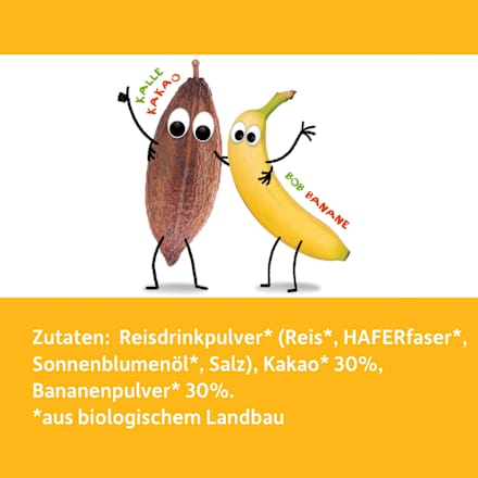 Kakaopulver, Trink-Kakao mit Banane  Freche Freunde