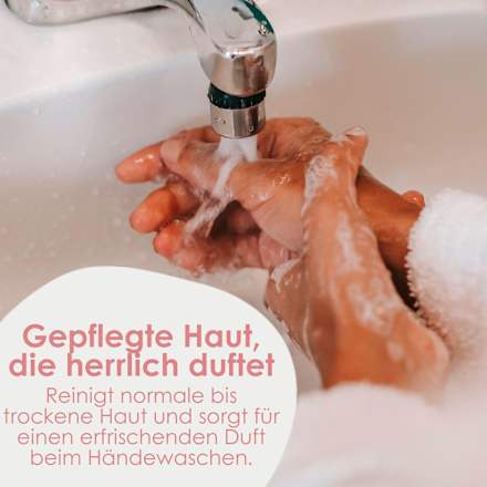 Flüssigseife Pfingstrose & Litschi, Nachfüllpack Jean&Len