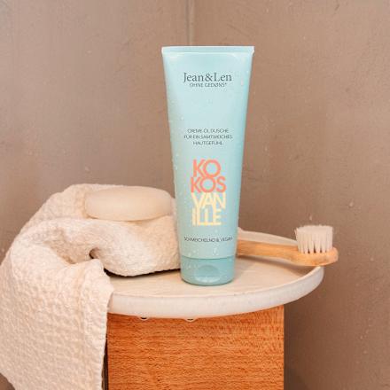 Duschgel Creme-Öl Kokos & Vanille Jean&Len