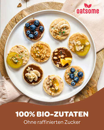 Haselnussmus, "Happy Hazel" Feelgood Spreads, Haselnuss Kakao oatsome