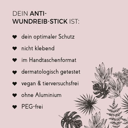 Anti-Wundreib Stick mit Mandel- & Kokosöl SUMMERSAVER
