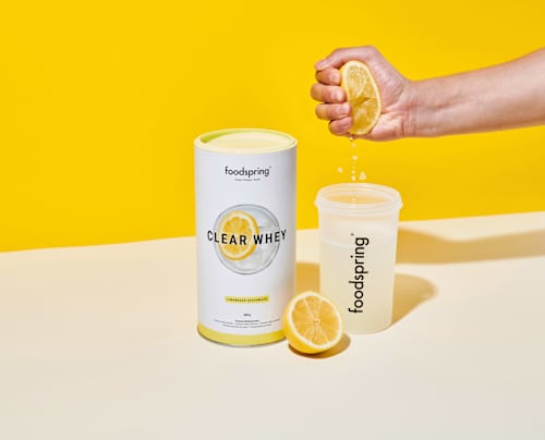Whey Proteinpulver, Limonaden Geschmack foodspring