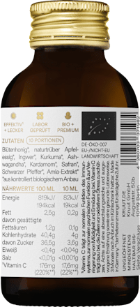 10-Tage-Trinkkur Ayurveda Wildkräuterauszug kruut