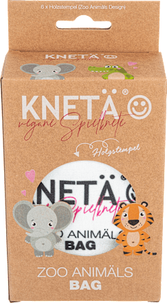 Zoo Animäls Holzstempel Set KNETÄ