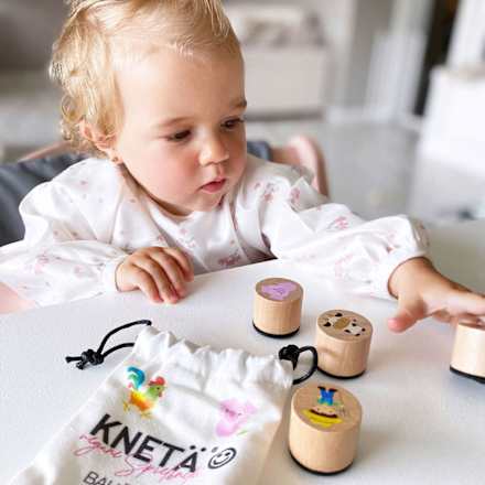 Bauärnhof Holzstempel Set KNETÄ