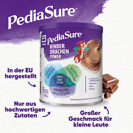 Shake Kinder Drachen Power Schokolade PediaSure
