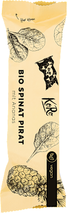 Fruchtriegel Spinat Pirat mit Ananas KoRo