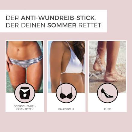 Anti-Wundreib Stick mit Mandel- & Kokosöl SUMMERSAVER