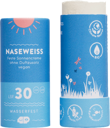 Sonnencreme Kinder fest LSF 30 NASEWEISS