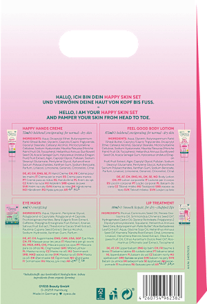 Geschenkset Happy Skin Set oyess