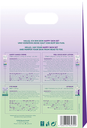 Geschenkset Happy Skin 4tlg oyess