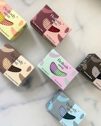 Haargummis Minis Braun & Beige Bellody