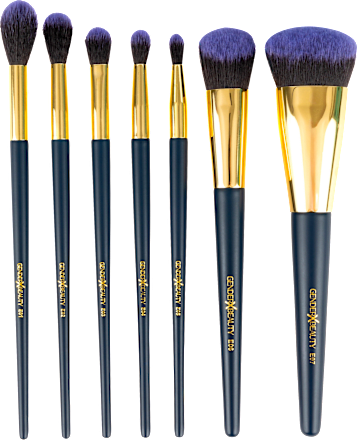 Pinselset Extravaganza 7tlg mit Tasche Gender X Beauty