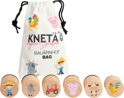 Bauärnhof Holzstempel Set KNETÄ