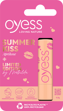 Lippenpflege Summer Kiss Aprikose oyess