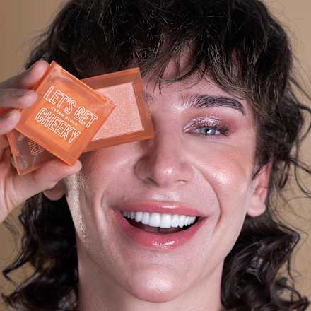 Blush Let's Get Cheeky, Sunkissed Cutie Gender X Beauty