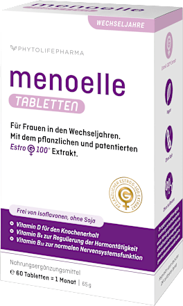 Estro-G100 Extrakt + Vitamine + Mineralien Tabletten 60St Menoelle