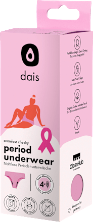Periodenunterwäsche Cheeky pink Gr. XL dais